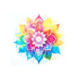 Biominerály.cz Voděodolná samolepka Mandala