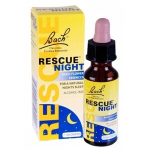 Bach RESCUE Night kapky na spaní 20ml - Bachovy esence