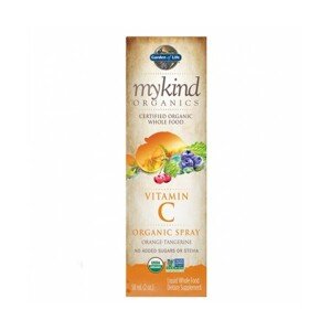 Garden of life Mykind Organics Vitamín C - ve spreji s příchutí pomeranče a mandarinky