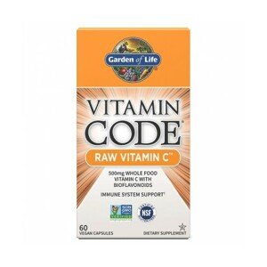 Garden of Life  Vitamin Code Vitamín C RAW - 60 kapslí