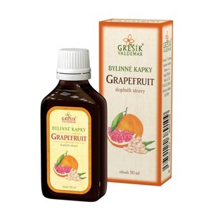 Grešík Bylinné kapky - Grapefruit