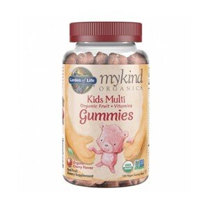 Garden of life Mykind Organics Multi Gummies - Pro Děti - z organického ovoce - Cherry