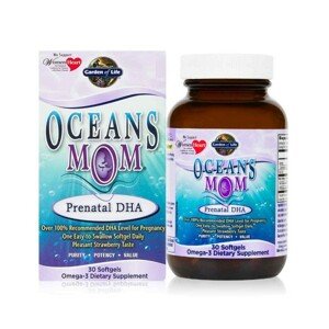 Garden of Life - Oceans Prenatální DHA Omega-3 - 350 mg - 30 tobolek