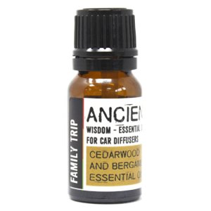 Ancient Wisdom 10ml Aromaterapeutické Směsi pro Aroma Difuzéry do Auta - Rodinný výlet