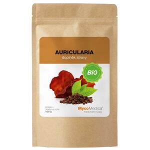 MycoMedica BIO Auricularia - 100 g BIO prášku z plodnice