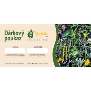 Bylík Dárkový poukaz tištěný 2000Kč