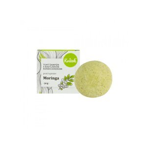 Kvitok tuhý šampon s kondicionérem proti lupům Moringa Varianta: Velké balení 50 g