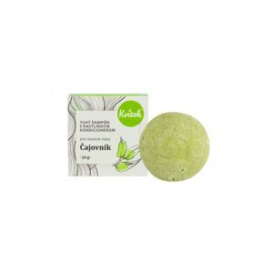 Kvitok tuhý šampon s kondicionérem na mastné vlasy Čajovník Varianta: Velké balení 50 g