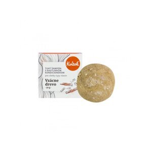 Kvitok tuhý šampon s kondicionérem pro tmavé vlasy Vzácné dřevo Varianta: Velké balení 50 g