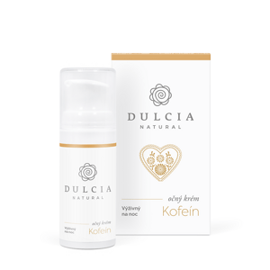 Dulcia Natural oční krém s kofeinem – noční 15 ml