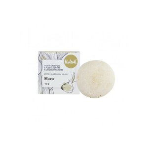 Kvitok tuhý šampon s kondicionérem proti vypadávání vlasů Maca Velikost balení: Velké balení (50 g)