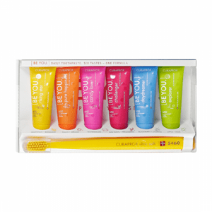 CURAPROX BE YOU MIX 6 mini zubních past 10 ml a kefka CS 5460