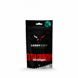 LORDYJerky KRŮTÍ maso CITRON/MANDLE 50 g