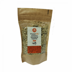 HappyLife Konopná semínka loupaná BIO 200 g