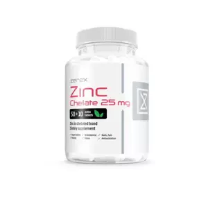 Zinek v chelátové vazbě 25 mg 50 + 10 tablet
