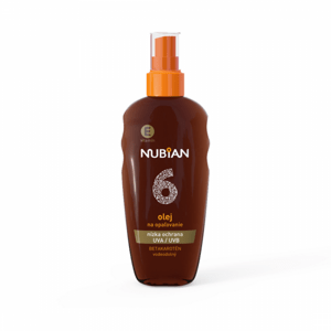 Nubian Olej na opalování SPF 6 s Betakaroténem 150 ml