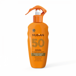 Nubian mléko na opalování v spreji SPF 50 200 ml