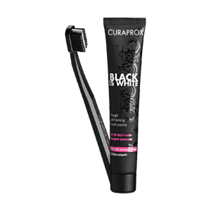 CURAPROX BLACK IS WHITE SET