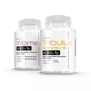 Zerex Womex + Kotvičník zemní 60 + 100 kapslí