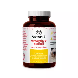 Vetamix vitamíny - kočičí srst a pokožka 100 g