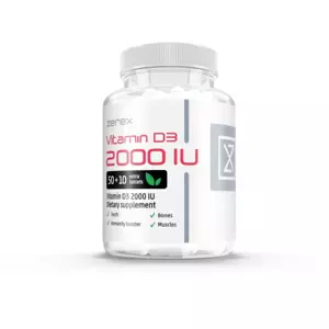 Vitamín D3 2000IU 50 + 10 tablet