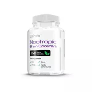 Zerex Nootropní Posilovače Mozku 50 + 10 kapslí