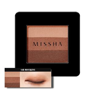 MISSHA Oční stíny Triple Shadow - No. 13 Lady Milk Tea