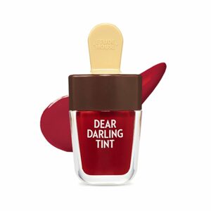 ETUDE Hydratační tint na rty Dear Darling Water Gel Tint Ice cream RD308 Honey Red