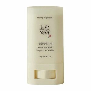 BEAUTY OF JOSEON Opalovací tyčinka Matte Sun Stick Mugwort + Camelia SPF50+ PA++++ (18 g)