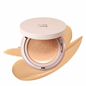 ETUDE Cushion s houbičkou Double Lasting Cushion Glow - #23N1 Sand