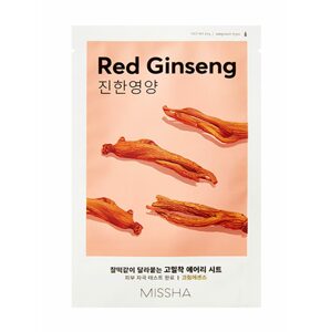 MISSHA Plátýnková maska - Airy Fit Sheet Mask - Red Ginseng