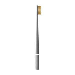 Piuma Jemný zubní kartáček Soft Asphalt Grey s vitamínem C