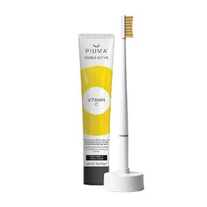 Piuma Gift Set Vit C Pure White dárkový set péče o zuby