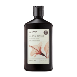 Ahava Mineral Botanic sametové tělové mléko ibišek a fík