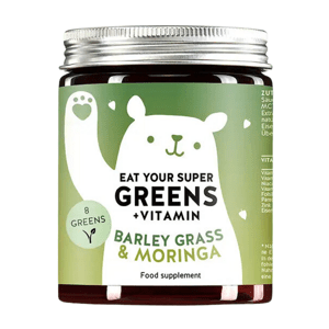 Bears with Benefits Eat Your Super Greens vitaminy s ječmenem a moringou