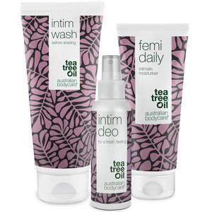 Sada proti intimnímu zápachu - 3 produkty pro intimní hygienu, které zabraňují tělesnému zápachu a svědění v intimní oblasti.