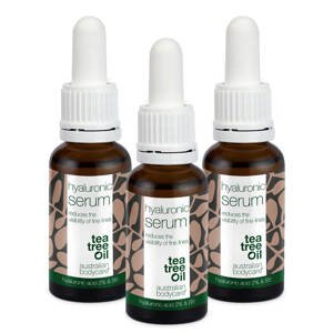 3x hyaluronové serum pro zářivou a hladkou pleť - S 2% kyseliny hyaluronové a vitaminem B5 na jemné linky a vrásky