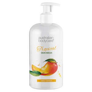 Mycí gel s mangem - Tělový mycí přípravek s olejem Tea Tree a mangem pro čistou a zdravou pokožku
