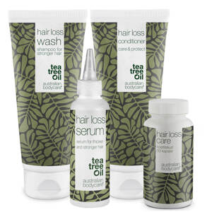 4 produkty na vypadávání a řídnutí vlasů — Produkty proti vypadávání vlasů s biotinem, Tea Tree olejem a Capilia Longa