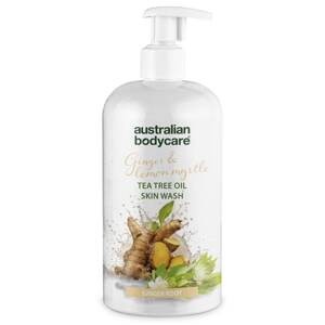 Profesionální pleťový gel Ginger & Lemon - Profesionální tělový gel s Tea Tree Oil a zázvorem