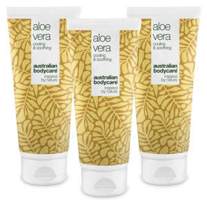 3 za 2 Aloe Vera gel 200 ml — Balíček se 3 Aloe Vera gely (200 ml).