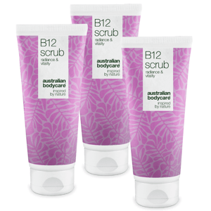 B12 Tělový Peeling – Exfoliuje a Hydratuje pro Zářivou Pleť — Jemný B12 Peeling – Odstraňuje Odumřelé Buňky a Dodává Jas