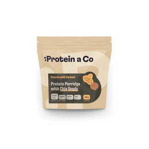 ProteinaCO Proteinová kaše s CHIA - arašídy s karamelem