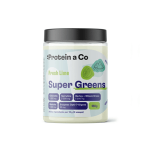 ProteinaCO Super Greens s příchutí limetky 450g