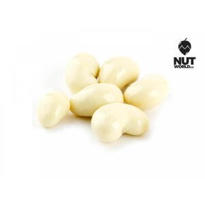 Kešu v bílé čokoládě Množství:: 3 Kg