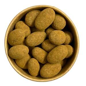 Mandle v mléčné čokoládě a skořici Množství:: 5 Kg