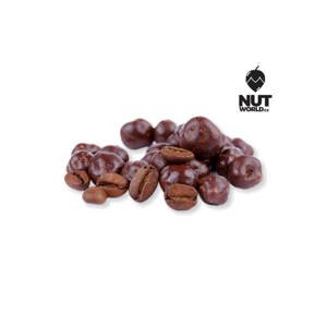 Kávová zrna v hořké čokoládě Množství:: 3 Kg