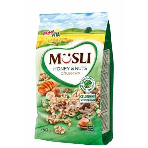 Zapékané müsli s medem a ořechy 750g