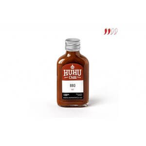 HUHU chilli BBQ omáčka - hot - Huhuchilli 100ml