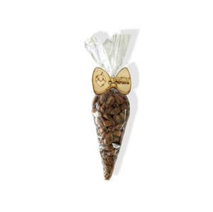 Ořechový kornout malý 150g mandle uzené
